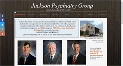 Desktop Screenshot of jacksonpsychiatrygroup.com